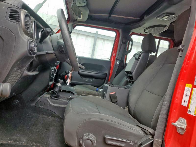 1C4HJXDN5JW198071 - 2018 JEEP WRANGLER U SPORT RED photo 7