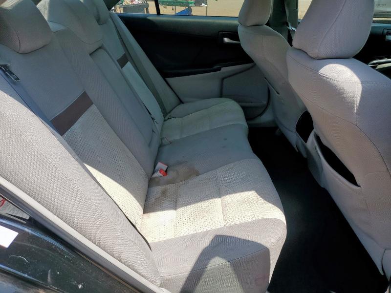 4T1BF1FK4CU067750 - 2012 TOYOTA CAMRY BASE BLACK photo 10