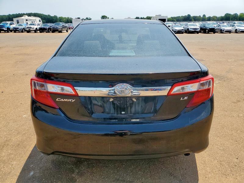 4T1BF1FK4CU067750 - 2012 TOYOTA CAMRY BASE BLACK photo 6