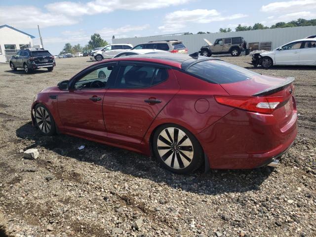 5XXGR4A63CG004853 - 2012 KIA OPTIMA SX RED photo 2