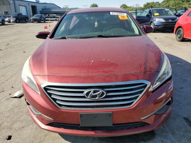 5NPE24AFXGH370959 - 2016 HYUNDAI SONATA SE RED photo 5