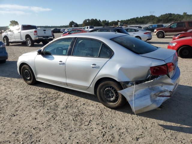 3VW1K7AJ1EM204502 - 2014 VOLKSWAGEN JETTA BASE SILVER photo 2