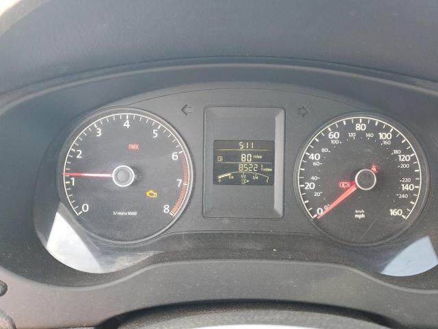 3VW1K7AJ1EM204502 - 2014 VOLKSWAGEN JETTA BASE SILVER photo 9