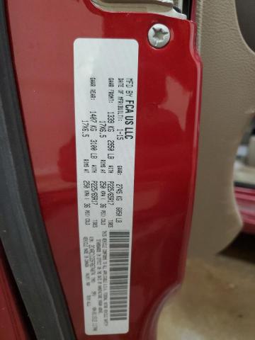 2C4RC1CG5FR674074 - 2015 CHRYSLER TOWN & COU TOURING L BURGUNDY photo 14