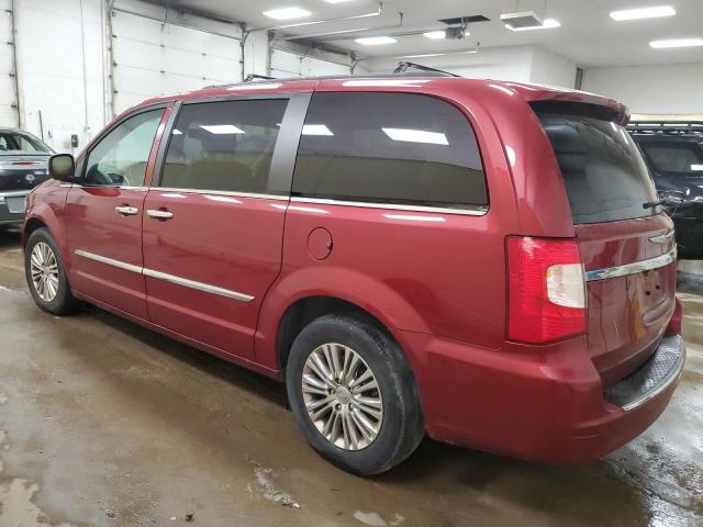 2C4RC1CG5FR674074 - 2015 CHRYSLER TOWN & COU TOURING L BURGUNDY photo 2