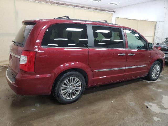 2C4RC1CG5FR674074 - 2015 CHRYSLER TOWN & COU TOURING L BURGUNDY photo 3