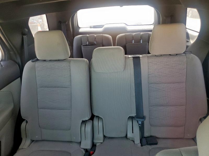 1FM5K7B85DGB77275 - 2013 FORD EXPLORER فضي صورة 10