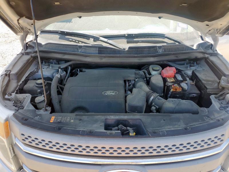 1FM5K7B85DGB77275 - 2013 FORD EXPLORER فضي صورة 12