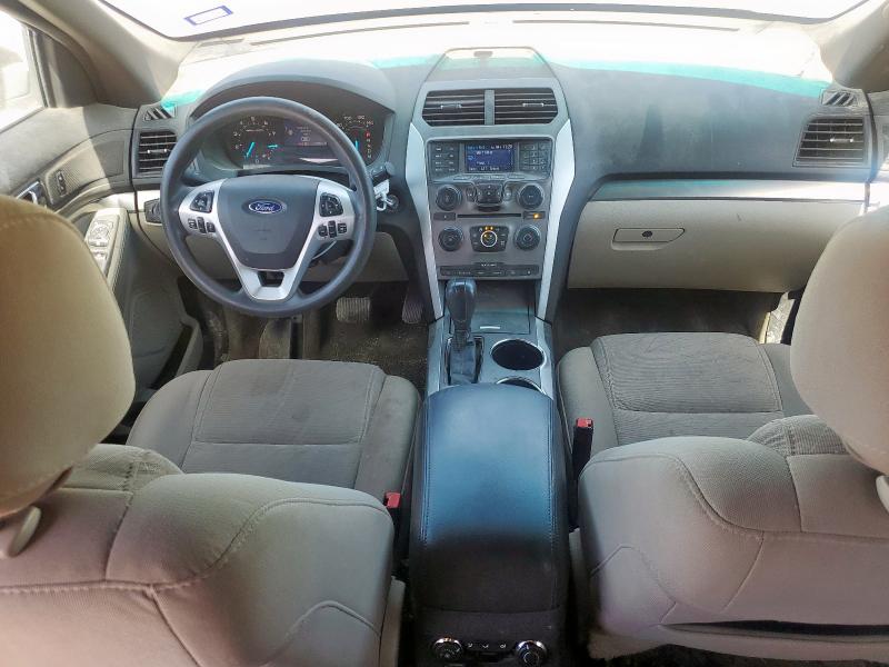 1FM5K7B85DGB77275 - 2013 FORD EXPLORER فضي صورة 8