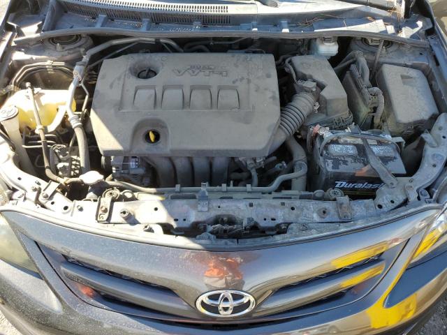 5YFBU4EE2CP010600 - 2012 TOYOTA COROLLA BASE Graphite photo 11