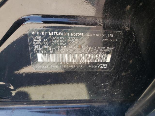 ML32AUHJ4RH000319 - 2024 MITSUBISHI MIRAGE ES Qara foto 13