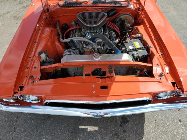 JH23G2B435400 - 1972 DODGE CHALLENGER ORANGE photo 11