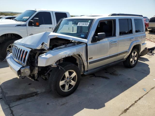 1J8HG48K48C149655 - 2008 JEEP COMMANDER SPORT SILVER photo 1