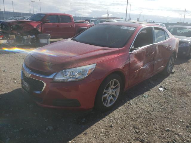 1G11C5SL0EF289457 - 2014 CHEVROLET MALIBU 1LT RED photo 2