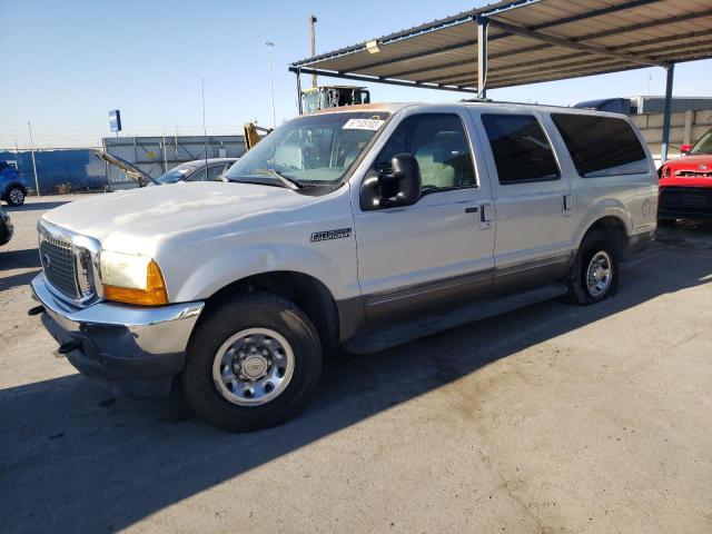 1FMNU40L31ED82066 - 2001 FORD EXCURSION XLT SILVER photo 1