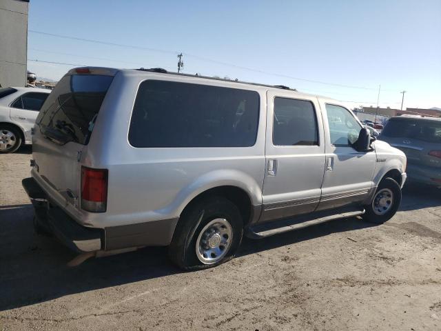 1FMNU40L31ED82066 - 2001 FORD EXCURSION XLT SILVER photo 3