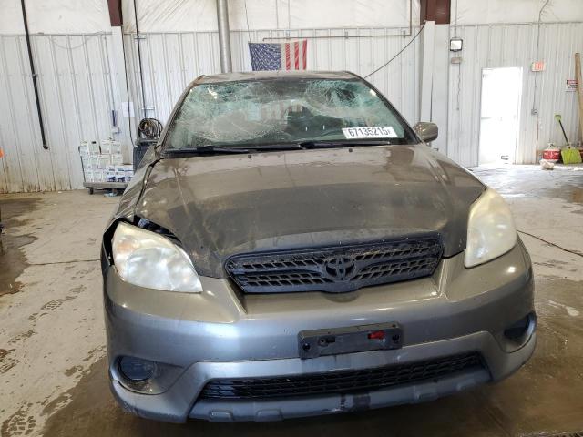 2T1KR32E27C664504 - 2007 TOYOTA COROLLA MA XR CHARCOAL photo 5