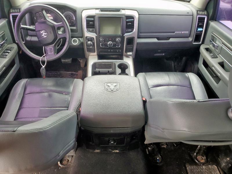 1C6RR6LT1KS529154 - 2019 RAM 1500 CLASSIC SLT Чорний фото 8