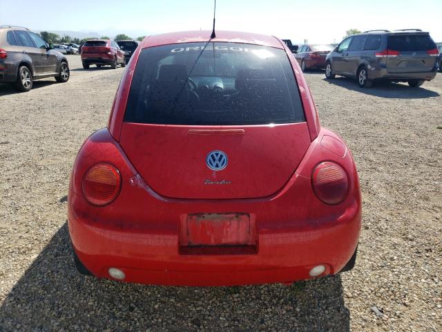 3VWBK31C95M405224 - 2005 VOLKSWAGEN NEW BEETLE GL RED photo 6