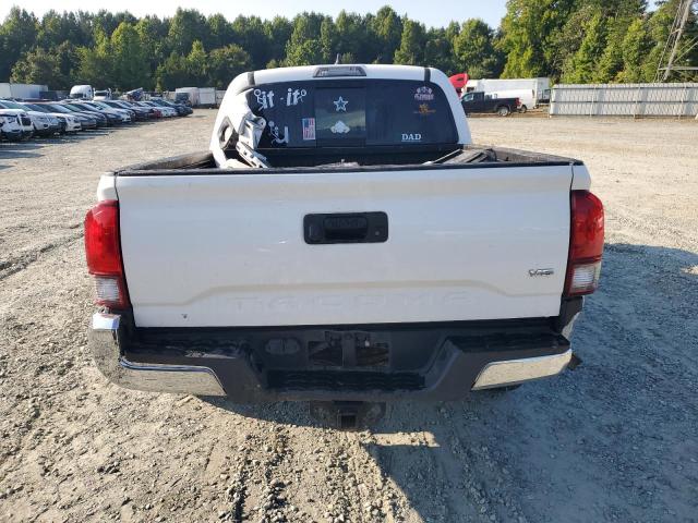 3TMAZ5CN5LM130128 - 2020 TOYOTA TACOMA DOUBLE CAB WHITE photo 6