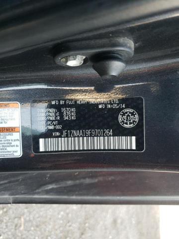 JF1ZNAA19F9701264 - 2015 TOYOTA SCION FR-S გრაფიტი ფოტო 12