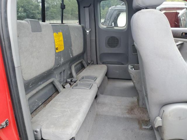 5TEUU42N07Z413018 - 2007 TOYOTA TACOMA ACCESS CAB Қызыл фото 10