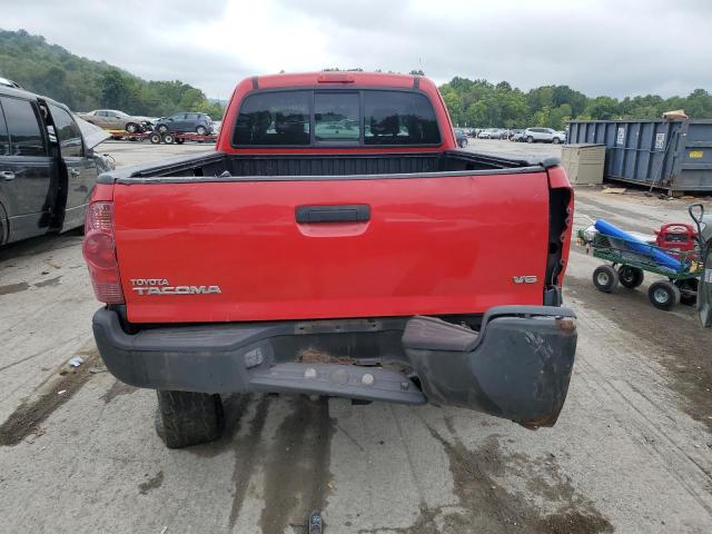 5TEUU42N07Z413018 - 2007 TOYOTA TACOMA ACCESS CAB Қызыл фото 6