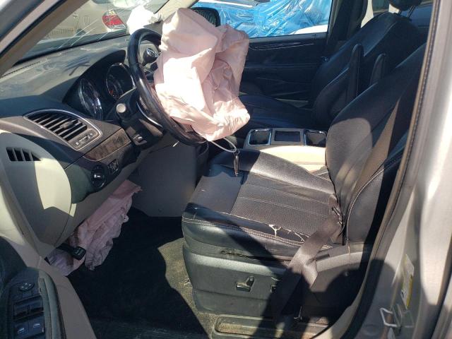 2C4RC1CG6CR181354 - 2012 CHRYSLER TOWN & COU TOURING L SILVER photo 7