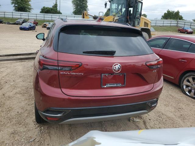 LRBFZNR40PD067184 - 2023 BUICK ENVISION ESSENCE RED photo 6