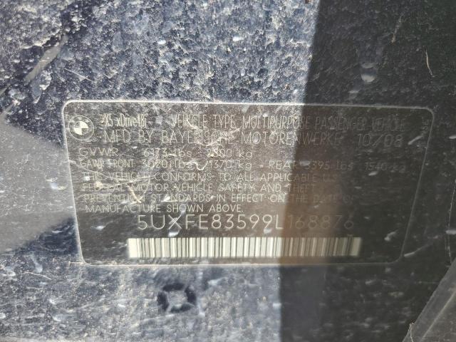 5UXFE83599L168876 - 2009 BMW X5 XDRIVE48I Mavi foto 13