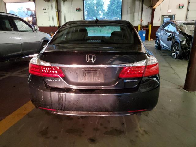 1HGCR6F50FA010153 - 2015 HONDA ACCORD HYBRID EXL BLACK photo 6