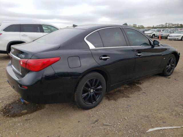 JN1BV7AR8FM412235 - 2015 INFINITI Q50 BASE BLACK photo 3