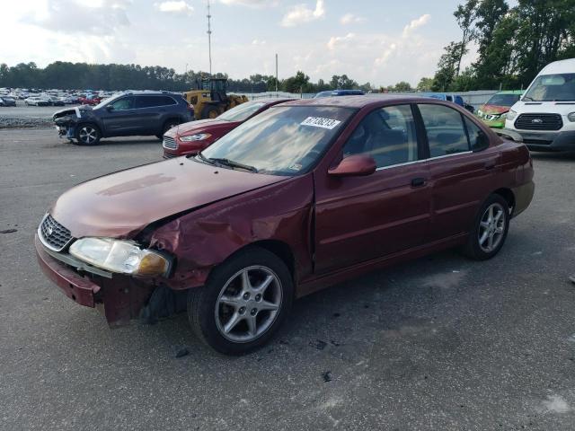 3N1BB51D81L111954 - 2001 NISSAN SENTRA SE BURGUNDY photo 1