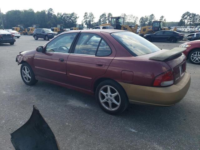 3N1BB51D81L111954 - 2001 NISSAN SENTRA SE BURGUNDY photo 2