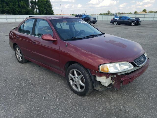 3N1BB51D81L111954 - 2001 NISSAN SENTRA SE BURGUNDY photo 4