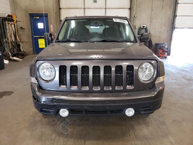 1C4NJPFA0GD794853 - 2016 JEEP PATRIOT LATITUDE GRAY photo 5