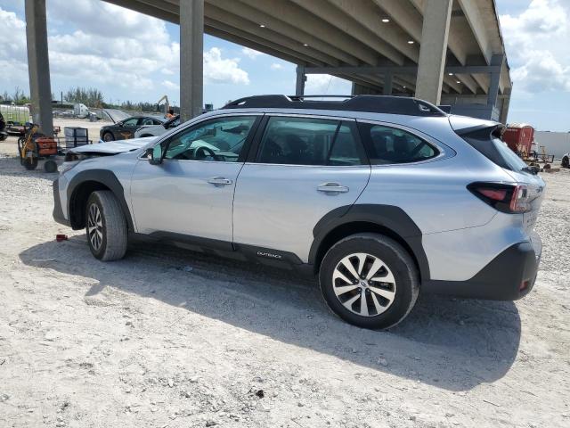 4S4BTAACXR3114660 - 2024 SUBARU OUTBACK SILVER photo 2