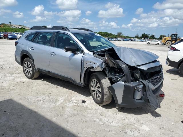 4S4BTAACXR3114660 - 2024 SUBARU OUTBACK SILVER photo 4