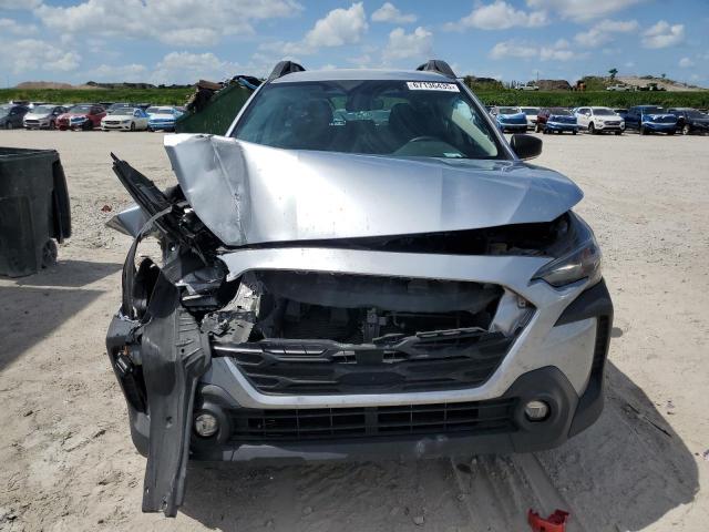4S4BTAACXR3114660 - 2024 SUBARU OUTBACK SILVER photo 5