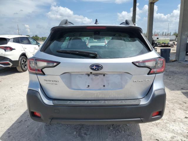 4S4BTAACXR3114660 - 2024 SUBARU OUTBACK SILVER photo 6