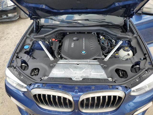 5UXTS3C57K0Z03179 - 2019 BMW X3 XDRIVEM40I BLUE photo 12