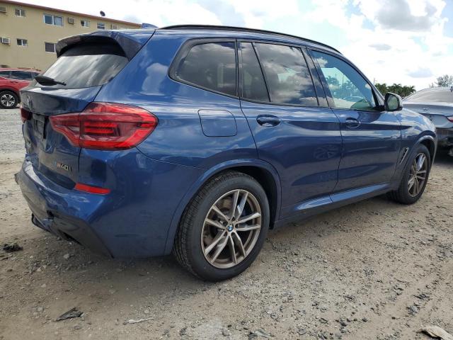 5UXTS3C57K0Z03179 - 2019 BMW X3 XDRIVEM40I BLUE photo 3