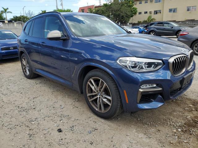 5UXTS3C57K0Z03179 - 2019 BMW X3 XDRIVEM40I BLUE photo 4