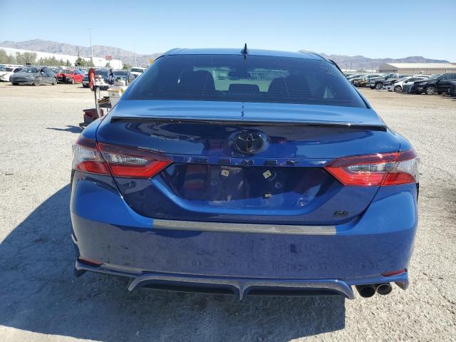 4T1G11AK9PU177808 - 2023 TOYOTA CAMRY SE NIGHT SHADE BLUE photo 6