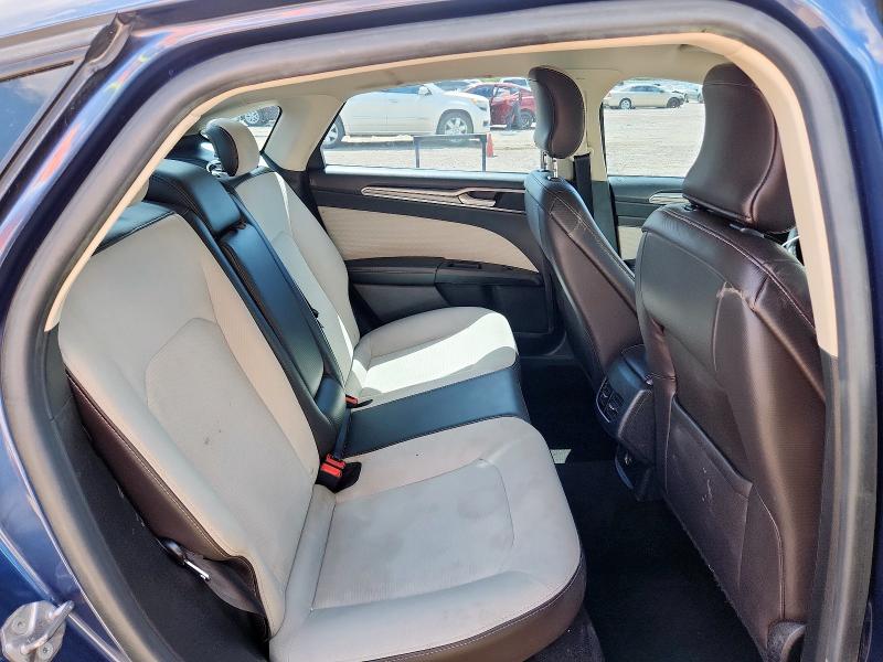 3FA6P0HD9KR231680 - 2019 FORD FUSION SE Mavi foto 10