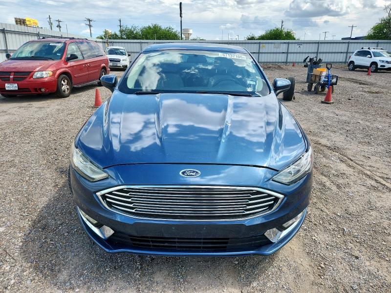 3FA6P0HD9KR231680 - 2019 FORD FUSION SE Mavi foto 5