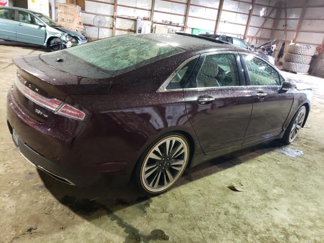 3LN6L5D95HR631499 - 2017 LINCOLN MKZ SELECT RED photo 3