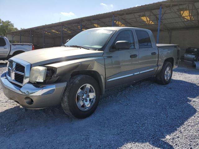 1D7HE58J56S519286 - 2006 DODGE DAKOTA QUAD LARAMIE BEIGE photo 1