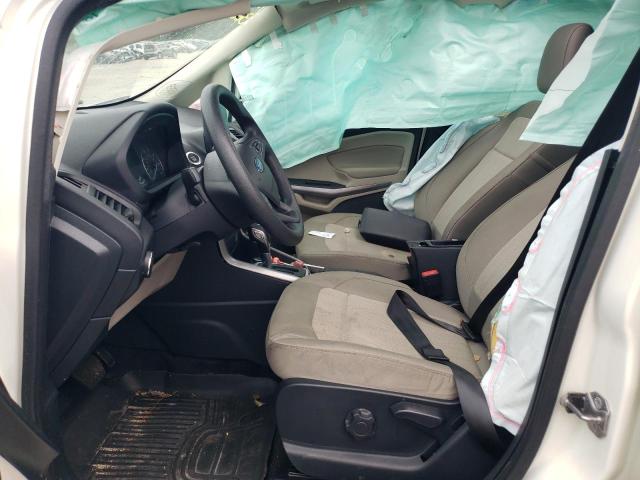 MAJ3S2GEXMC407631 - 2021 FORD ECOSPORT SE WHITE photo 7