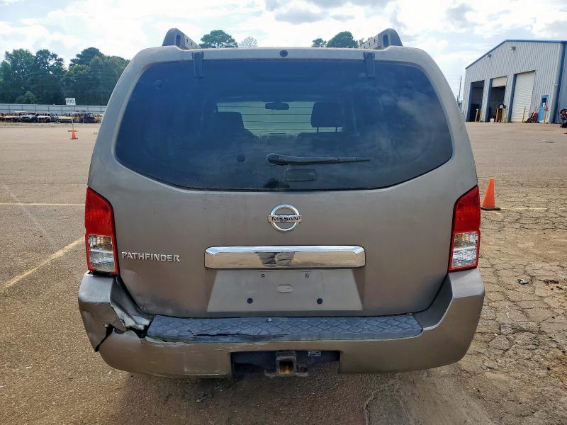 5N1AR18U76C656805 - 2006 NISSAN PATHFINDER LE GRAY photo 6